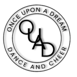 Once Upon A Dream Logo Once Upon A Dream Dance and Cheer logo Wadsworth OH